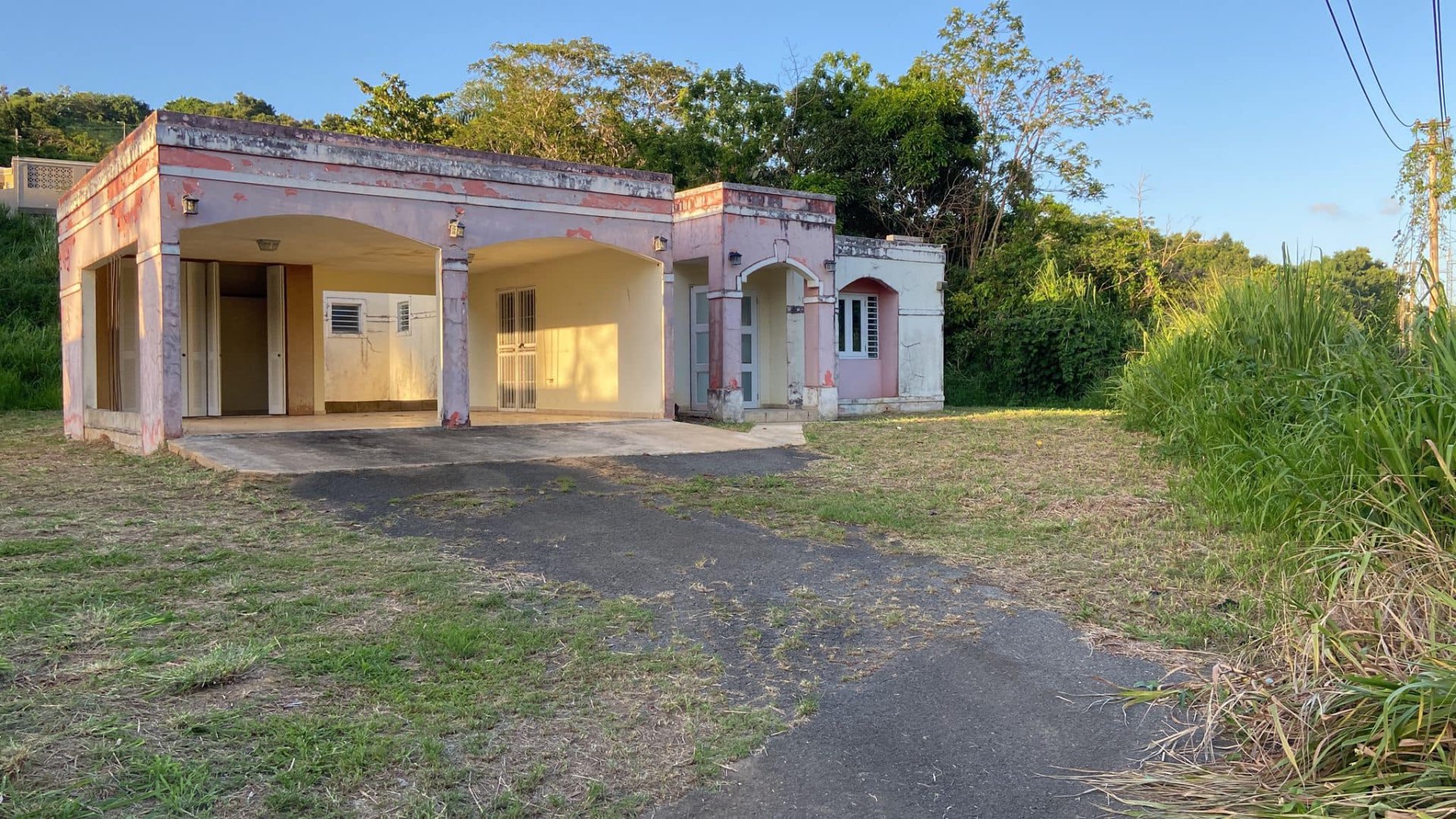 Casa para remodelar en el campo