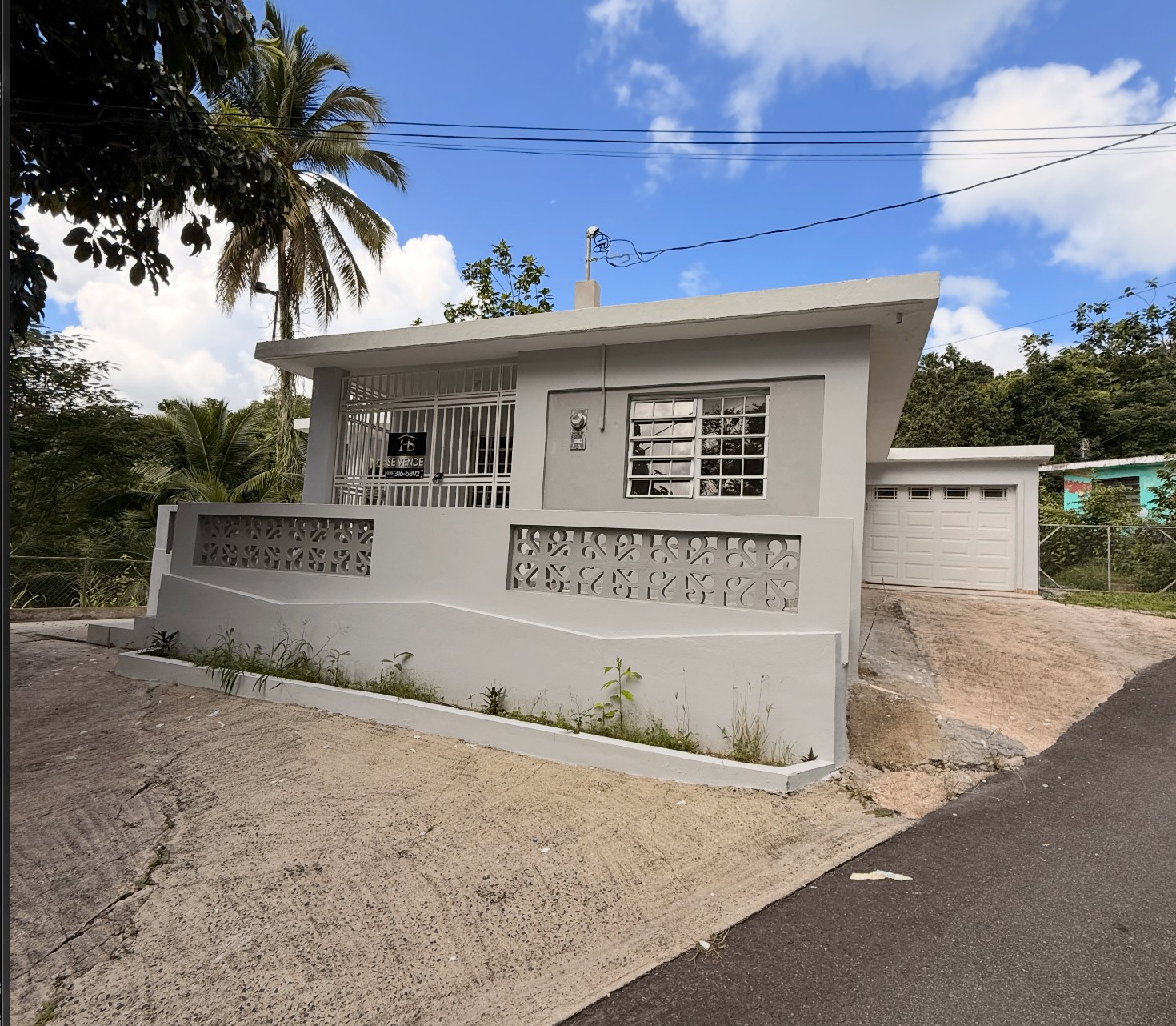 Casa con vista al monte
